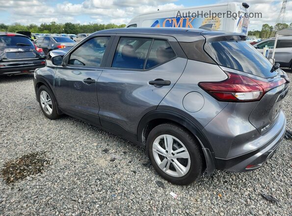 3N1CP5BV5PL467770 2023 NISSAN KICKS Gray Trasero izquierdo