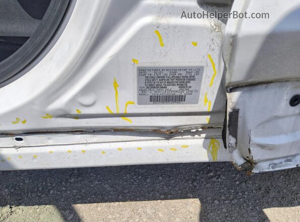 3N1CP5BV5PL509483 2023 NISSAN KICKS White VIN კოდის სტიკერის ხედი