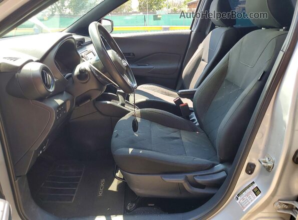 3N1CP5BV6LL516114 2020 NISSAN KICKS Silver Widok wnętrza z przodu