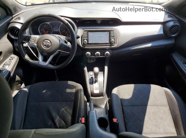 3N1CP5BV6LL516114 2020 NISSAN KICKS Silver Widok deski rozdzielczej