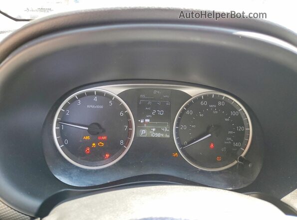 3N1CP5BV6LL516114 2020 NISSAN KICKS Silver Widok zestawu wskaźników