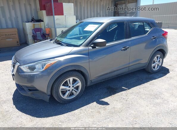 3N1CP5BV6LL544446 2020 NISSAN KICKS Серый Передняя левая четверть