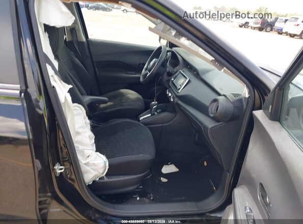 3N1CP5BV6ML476537 2021 NISSAN KICKS Black Вид салону спереду