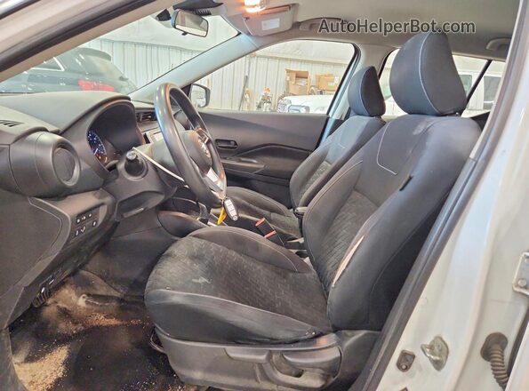 3N1CP5BV6ML496979 2021 NISSAN KICKS White Front interior view