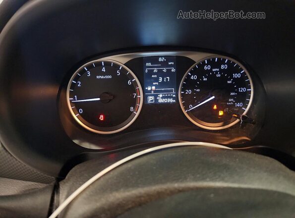 3N1CP5BV6ML496979 2021 NISSAN KICKS White Instrument cluster view