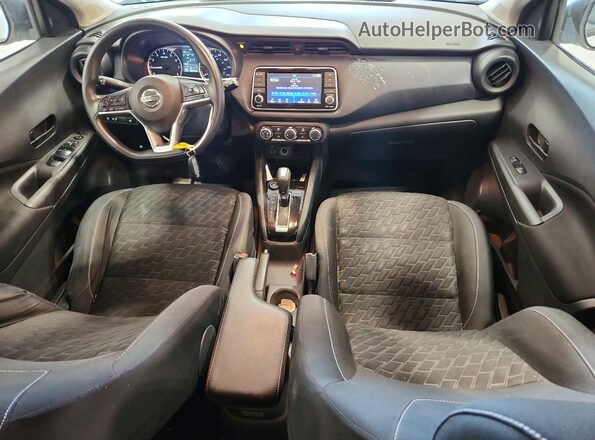 3N1CP5BV6ML496979 2021 NISSAN KICKS White Dashboard view