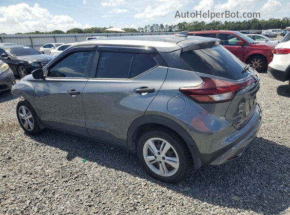 3N1CP5BV6ML541645 2021 NISSAN KICKS Серый Задняя левая четверть