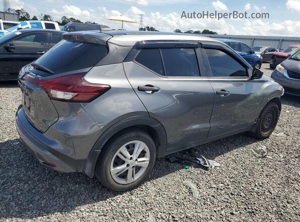 3N1CP5BV6ML541645 2021 NISSAN KICKS Серый Задняя правая четверть