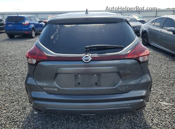 3N1CP5BV6ML541645 2021 NISSAN KICKS Серый Вид сзади