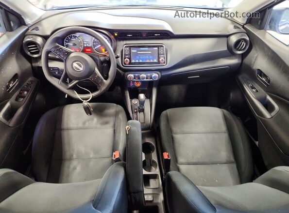 3N1CP5BV6RL490963 2024 NISSAN KICKS Gray Առջևի վահանակի տեսք