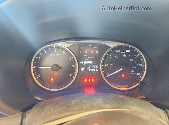3N1CP5BV6RL507146 2024 NISSAN KICKS White Instrument cluster view