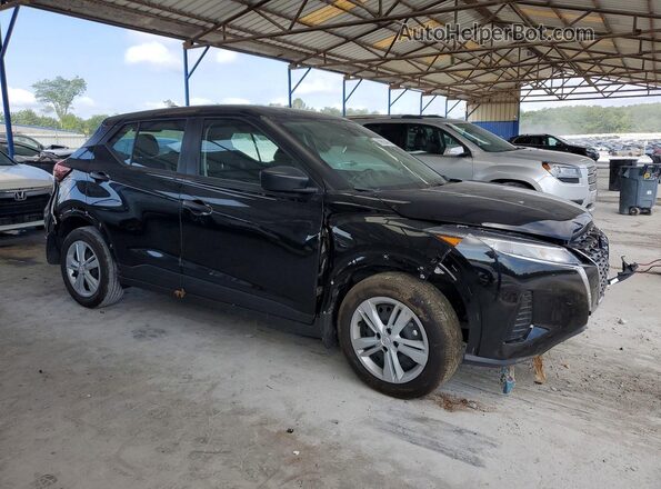 3N1CP5BV6RL590853 2024 NISSAN KICKS Черный Передняя правая четверть