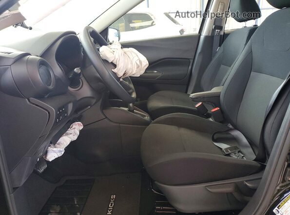 3N1CP5BV6RL590853 2024 NISSAN KICKS Черный Вид салона спереди