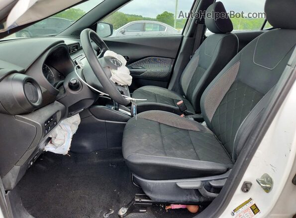 3N1CP5BV7LL491935 2020 NISSAN KICKS White წინა სალონის ხედი