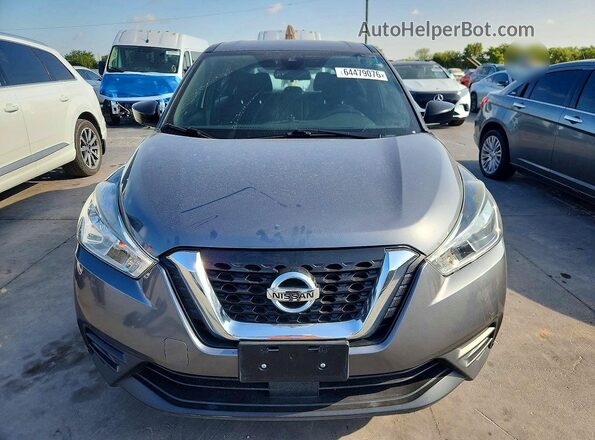 3N1CP5BV7LL505977 2020 NISSAN KICKS Gray Вид спереду