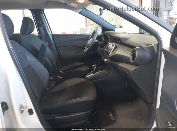 3N1CP5BV7LL516283 2020 NISSAN KICKS Белый Вид салона спереди