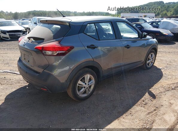3N1CP5BV7LL527493 2020 NISSAN KICKS Gray Trasero derecho