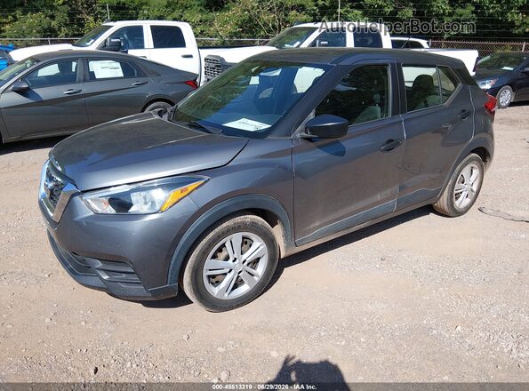 3N1CP5BV7LL527493 2020 NISSAN KICKS Gray Vista tres cuartos delantera izquierda