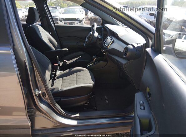 3N1CP5BV7LL527493 2020 NISSAN KICKS Gray Vista interior delantera