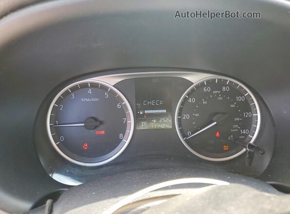 3N1CP5BV7LL560185 2020 NISSAN KICKS Gray Instrument cluster view