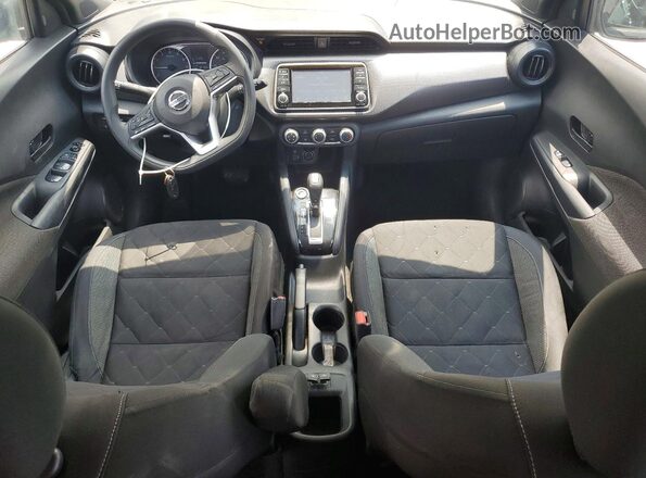 3N1CP5BV7LL560185 2020 NISSAN KICKS Gray Dashboard view