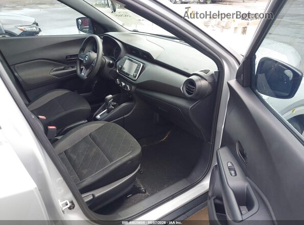 3N1CP5BV7LL565547 2020 NISSAN KICKS Silver Widok wnętrza z przodu