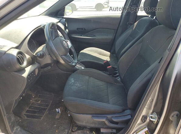 3N1CP5BV7LL576662 2020 NISSAN KICKS Charcoal წინა სალონის ხედი