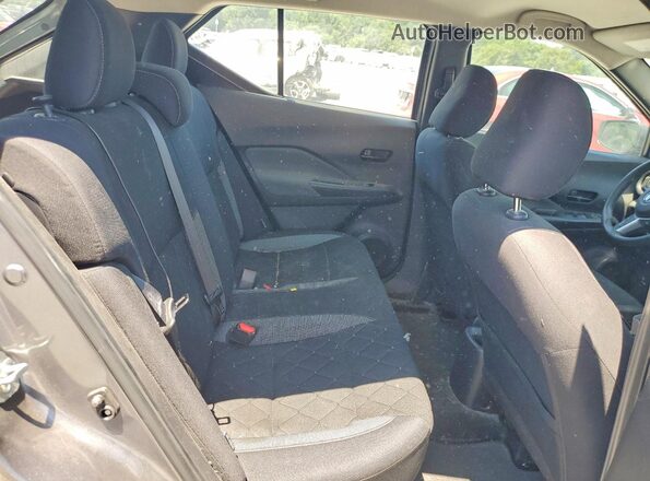 3N1CP5BV7LL576662 2020 NISSAN KICKS Charcoal უკანა სავარძლების ხედი