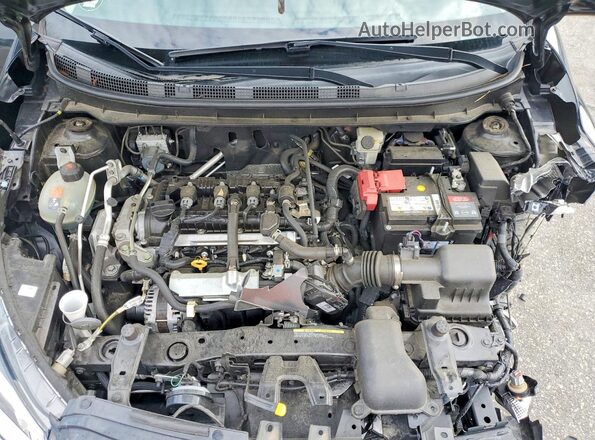 3N1CP5BV7ML494206 2021 NISSAN KICKS Black Vista del compartimento del motor