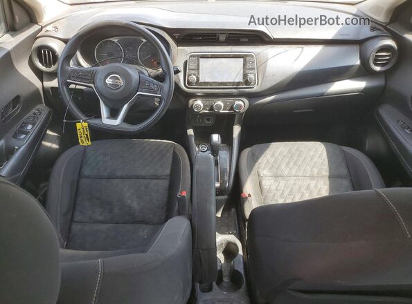 3N1CP5BV7ML532677 2021 NISSAN KICKS Black Առջևի վահանակի տեսք