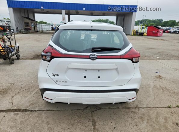 3N1CP5BV7PL488152 2023 NISSAN KICKS White Vista trasera