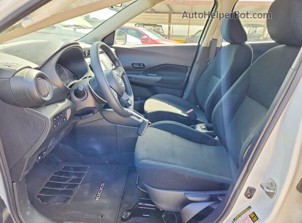 3N1CP5BV7RL505163 2024 NISSAN KICKS White წინა სალონის ხედი
