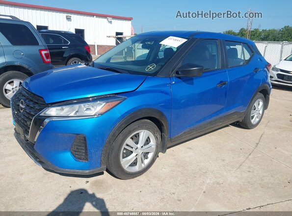 3N1CP5BV7SL477015 2025 NISSAN KICKS PLAY Blue Front left