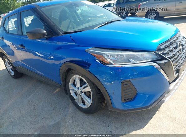 3N1CP5BV7SL477015 2025 NISSAN KICKS PLAY Blue Front view