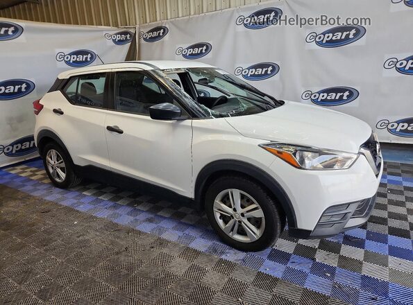 3N1CP5BV8LL482564 2020 NISSAN KICKS White წინა პანელის ხედი