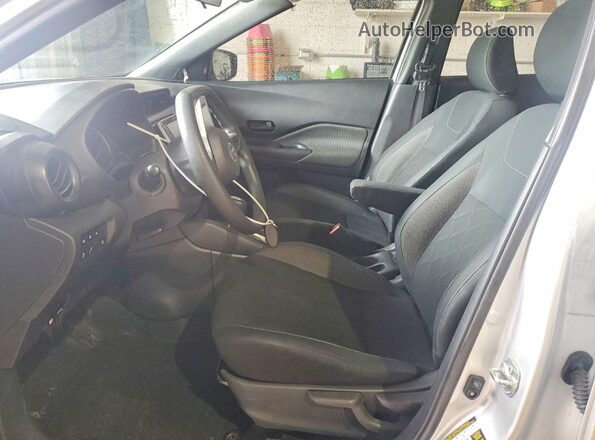 3N1CP5BV8LL486016 2020 NISSAN KICKS Silver წინა სალონის ხედი