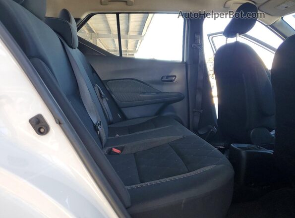 3N1CP5BV8LL512968 2020 NISSAN KICKS Белый Вид задних сидений