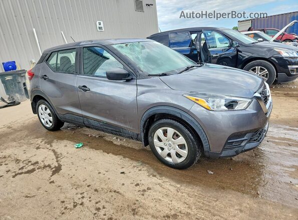 3N1CP5BV8LL566562 2020 NISSAN KICKS Gray Delantero derecho