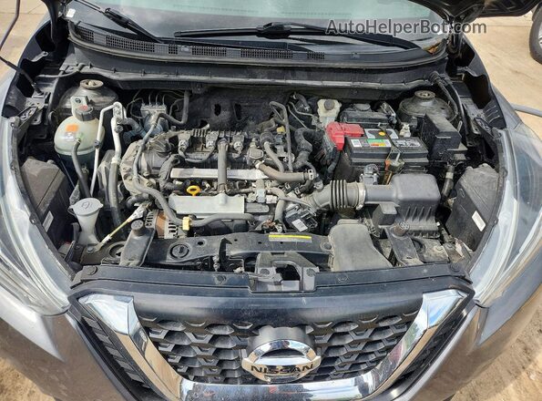 3N1CP5BV8LL566562 2020 NISSAN KICKS Gray Vista interior trasera