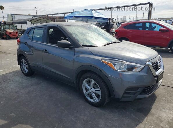 3N1CP5BV8LL574032 2020 NISSAN KICKS Gray Передня права чверть
