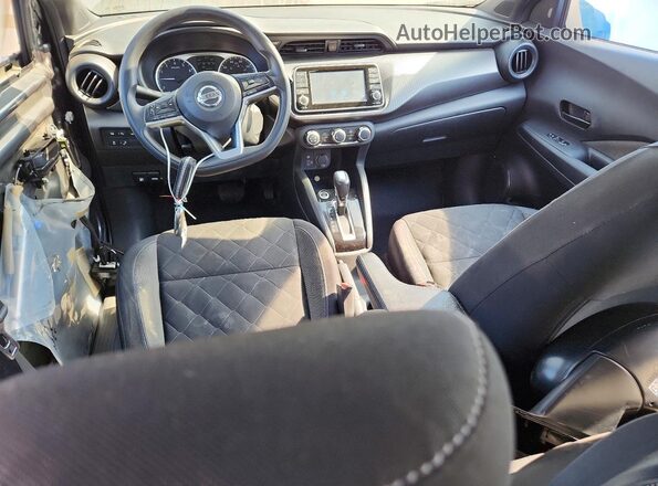 3N1CP5BV8LL574032 2020 NISSAN KICKS Gray Вид панелі приладів