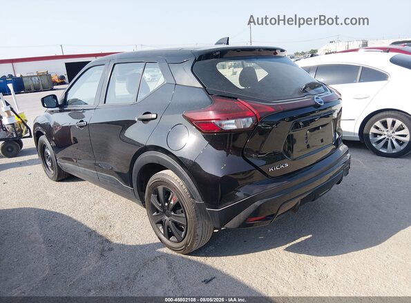 3N1CP5BV8ML465443 2021 NISSAN KICKS Black Rear left