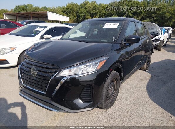 3N1CP5BV8ML465443 2021 NISSAN KICKS Black Front left