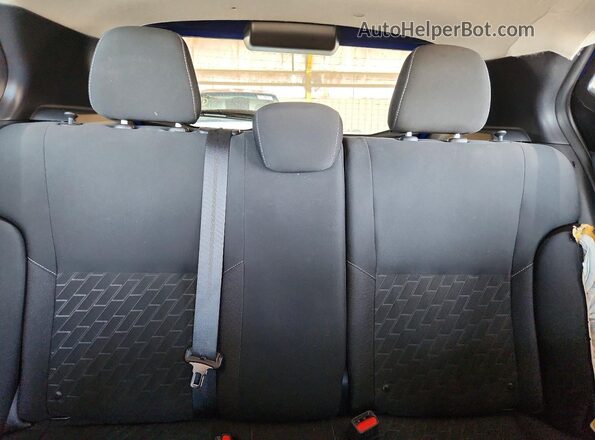 3N1CP5BV8ML487359 2021 NISSAN KICKS Blue უკანა სავარძლების ხედი
