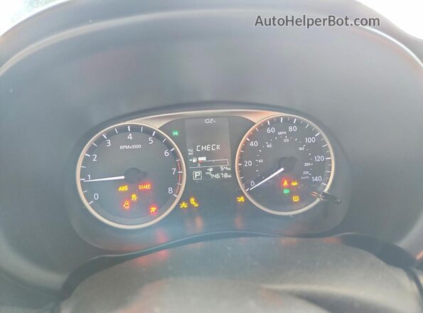 3N1CP5BV8ML487359 2021 NISSAN KICKS Blue ხელსაწყოთა პანელის ხედი