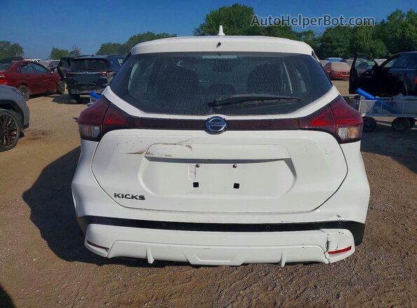 3N1CP5BV8ML497387 2021 NISSAN KICKS Белый Вид сзади