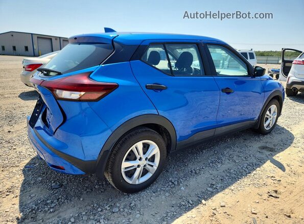3N1CP5BV8ML522188 2021 NISSAN KICKS Blue უკანა მარჯვენა