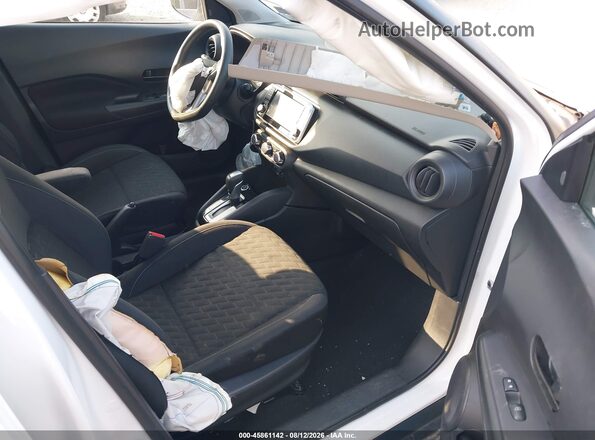 3N1CP5BV8ML535510 2021 NISSAN KICKS White Front interior view