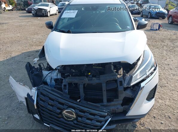 3N1CP5BV8ML535510 2021 NISSAN KICKS White Front view