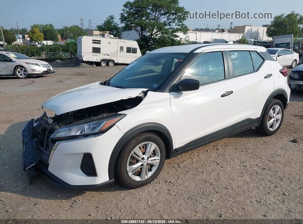 3N1CP5BV8ML535510 2021 NISSAN KICKS White Front left